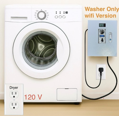 #ad Commercial Coin Operated Laundry Machine Kit WiFi Washer $280.00
