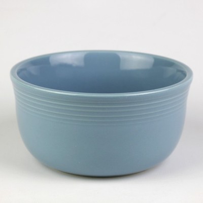 Homer Laughlin Fiesta Periwinkle Gusto Bowl, Vintage Post 1986 Light Blue 5 7/8''