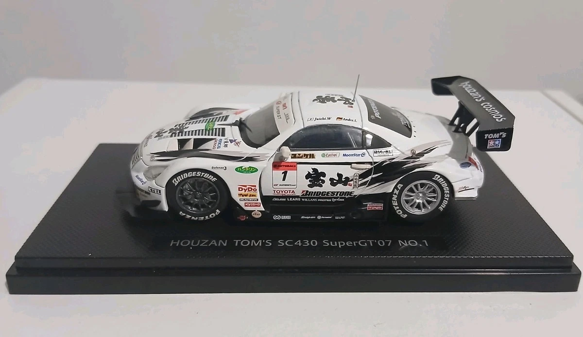 Ebbro 1/43 Lexus SC430 Toyota Motorsports Festival - Test Car