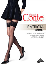 Conte Patricia 20 Den - Fantasy Women's Tights with imitation stockings 20 -91  