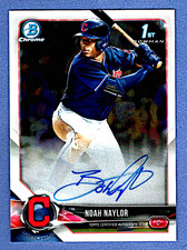 2018 Bowman Draft Chrome Noah Bo Naylor Auto #CDA-NN
