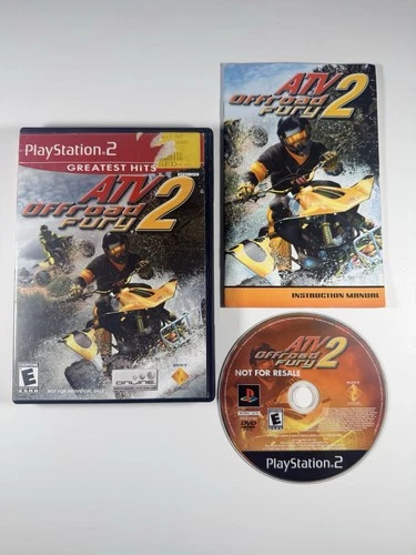 ATV Offroad Fury 2 (Sony PlayStation 2 PS2, 2002) Complete CIB