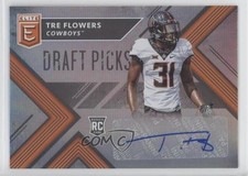 2018 Panini Elite Draft Picks Draft Picks Auto Tre Flowers #249 Auto fm0