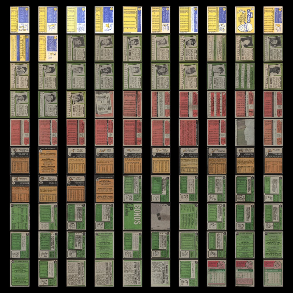 Lote de colección de los Chicago Cubs sin duplicados de 100 tarjetas de béisbol Topps distribuidor a granel en muy buena condición Foto 2 de 4