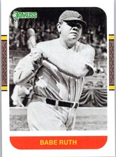 2021 Donruss #228b Babe Ruth wording on back