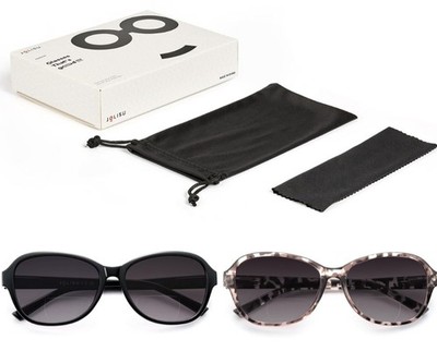 Two Pair Women's Bifocal Reading Sunglasses 2.0 X For Close Up & Distance