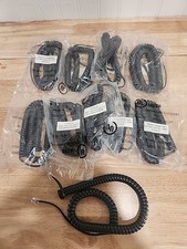 Avaya Telephone Handset Cords 10 Pcs. Flat Dark Gray FG01 12 Feet