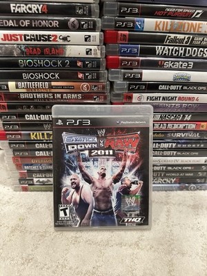 WWE Smackdown vs. Raw 2011 (Sony Playstation 3, PS3) No Manual Tested