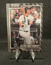 2026 Topps Series 1 White Sox Colson Montgomery RC Team Color Border SSP #157