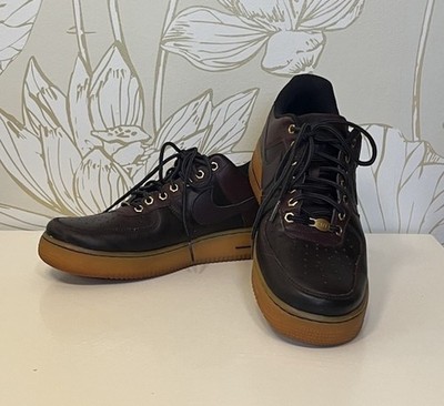 Nike Air Force 1 Winterized Deep Burgundy Gum -Size 9