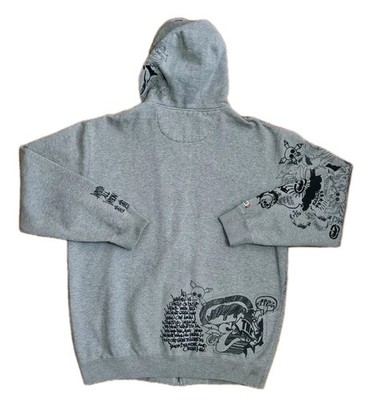 Ecko Unltd Hoodie Size XL Vintage Graffiti Spellout | eBay