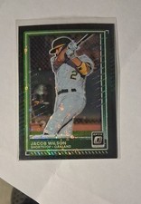 2025 Panini Donruss - Optic Jacob Wilson #76 Circles Prizm (RC)