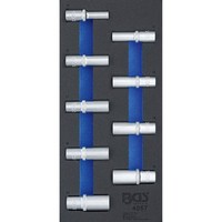 "Bgs Werkstattwageneinlage 1/3: SteckschlüSsel-EinsäTze Sechskant 12,5 Mm (1/2\")"