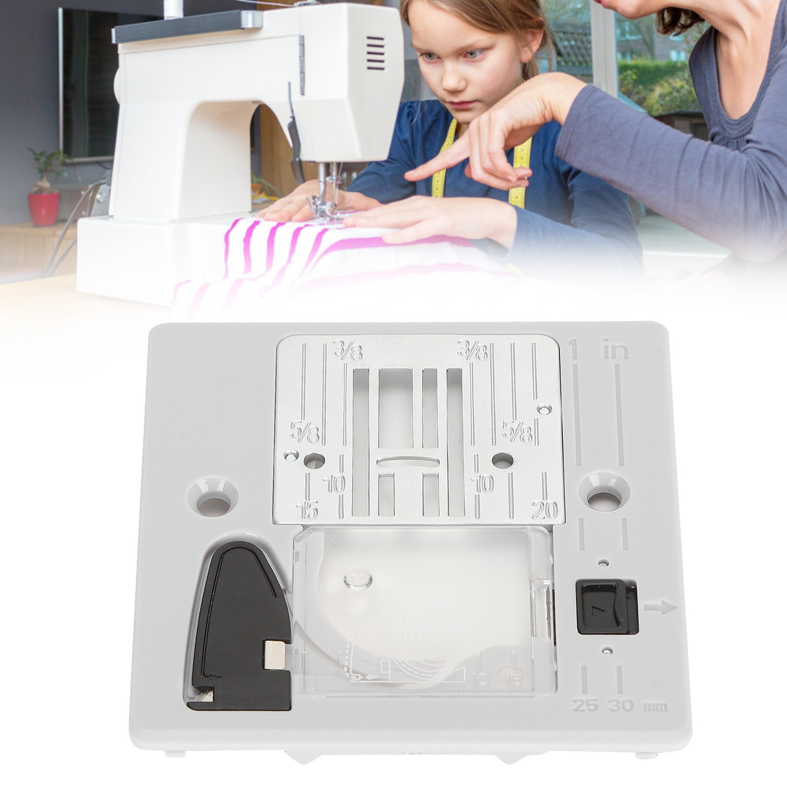 Needle Plate Household Multifunctional Sewing Machine ABS Needle Board Replac UK