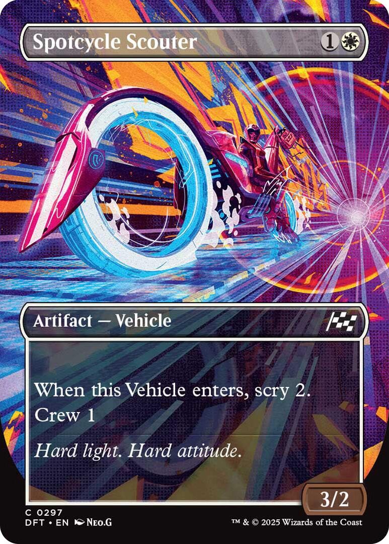 Spotcycle Scouter (Borderless) - 297 - NM - Aetherdrift