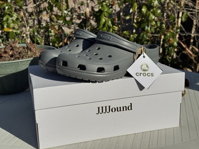 Jjjjound x Crocs  Slate Grey  Size 9 Men New