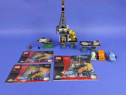 Lego Cars: Cars 2: Oil Rig Escape 9486 w/ Instructions