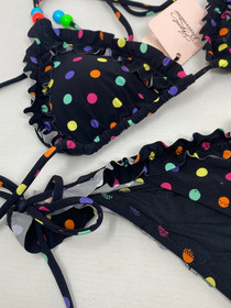 Agent Provocateur Sidnie Polka Dot Bikini Set AP3 Medium NWT