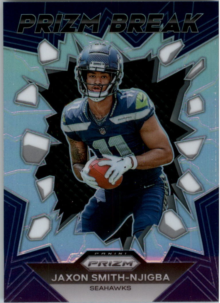 2023 Panini Prizm Prizm Break Prizms Silver #2 Jaxon Smith-Njigba - FB