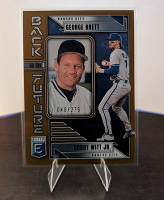 George Brett Bobby Witt Jr 2026 Panini Donruss Elite Back to the Future /275 #7