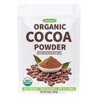 Organic Cacao Powder 2 lb Unsweetened Rich Dark Chocolate Flavor Baking Coffee