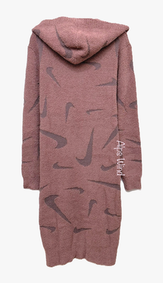 NEW Nike Sportswear Phoenix Cozy Bouclé Long Knit Cardigan Size-M