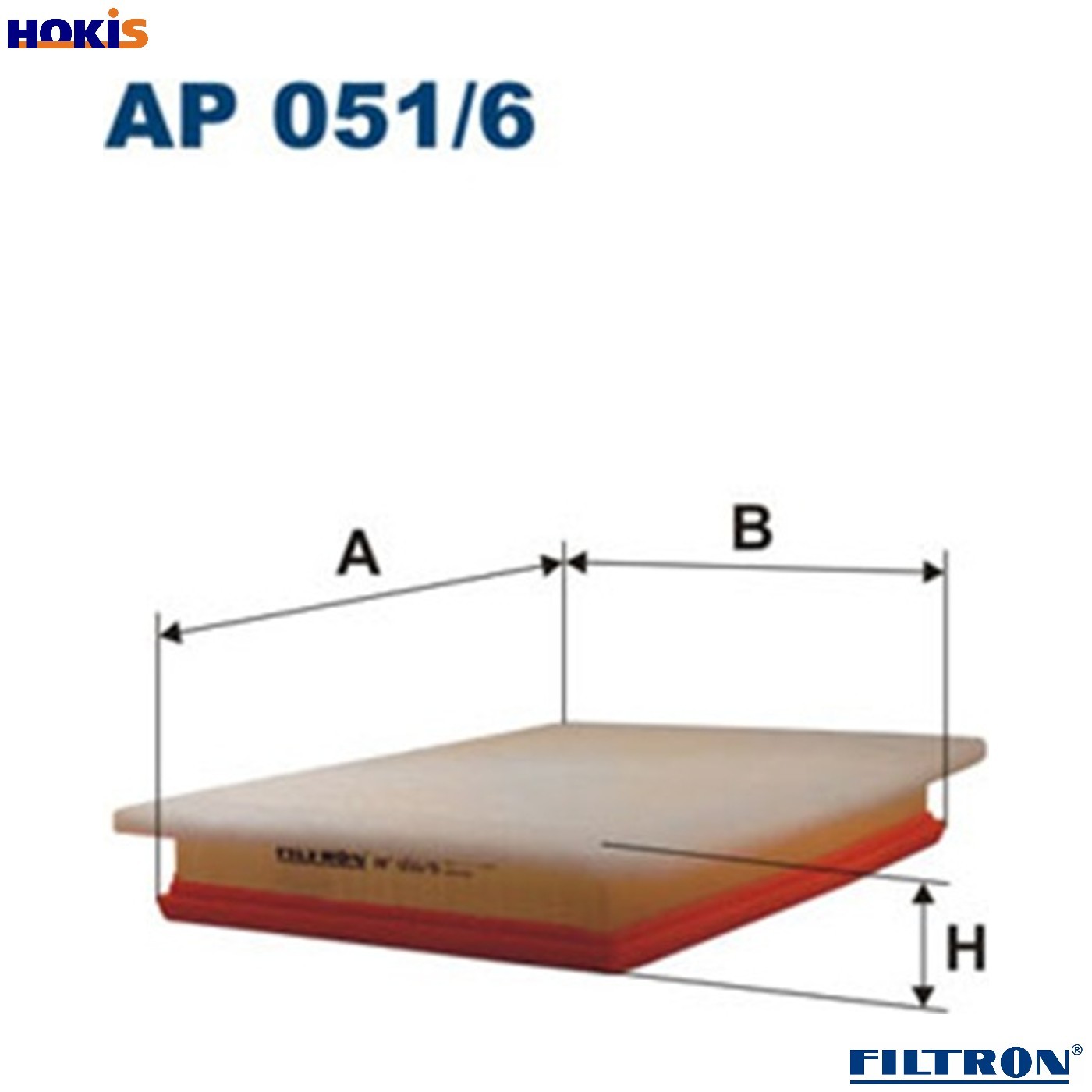 Fits FILTRON FILTRY AP 051/6 AIR FILTER - Image 8