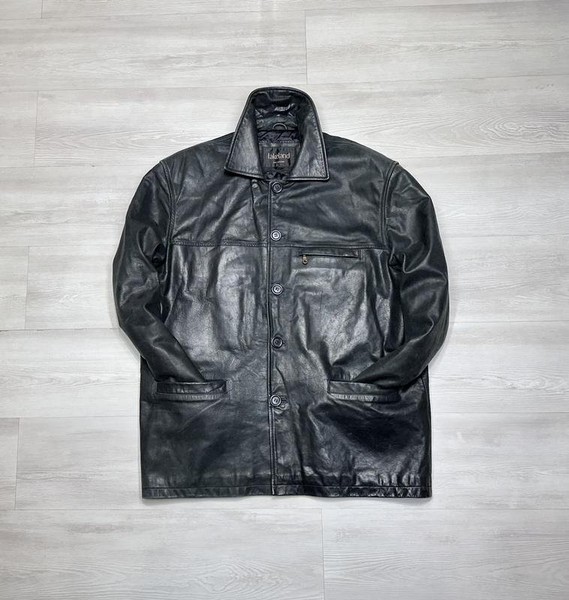 Men Diesel Jacket Black Leather 42 / XL / 50