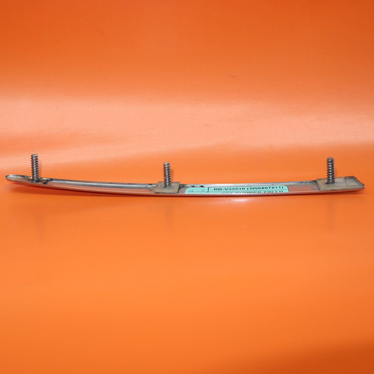 BENTLEY GT FRONT BUMPER CHROME TRIM LEFT DRIVER 2004 2005 2006-2010 3W0807811