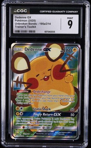 Dedenne-GX graded CGC 9 for sale on eBay