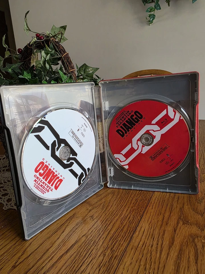 Django Unchained BluRay Steelbook 3 Disk Set (Target Exclusive Rare)  - Image 3 of 4