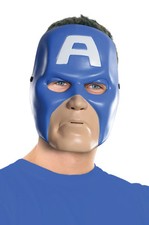Brand New Marvel Comics Classic Captain America 1/2 Adult Mask