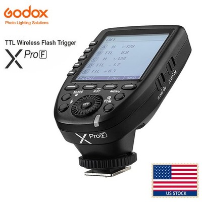 US Godox Xpro-F 2.4G X System TTL LCD Wireless Trigger For Fuji Fujifilm Camera