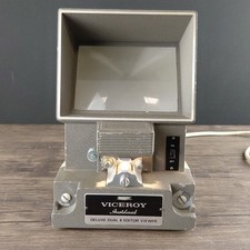 Viceroy D-300 Instdual 8mm Film Editor Viewer #254