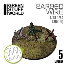 Green Stuff World: Simulated Barbed Wire : 1/72 - 1/35 : 5m 16ft