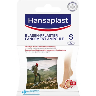 BEIERSDORF AG HANSAPLAST Blasenpflaster klein 6 St PZN10779438
