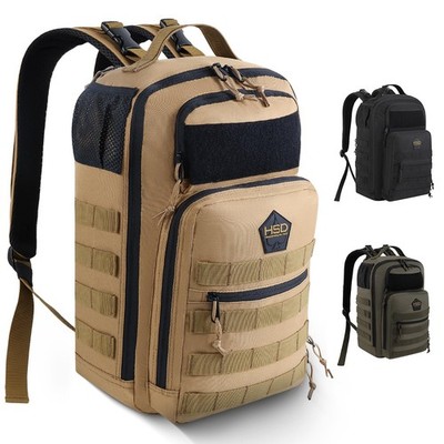 HighSpeedDaddy Diaper Bag Backpack with Diaper Changing Mat  Waterproof Milit...