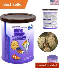 Freeze-Dried Brine Shrimp for Pets 0.42 Oz - Keeps Water Clear Healthy