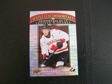 2026 Tim Horton's Nathan McKinnon Maple Leaf Immortal Card ML-2