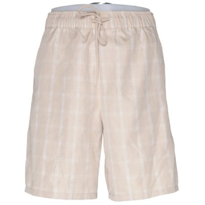 ASOS Design, Pyjamashorts, Größe: S, Beige, Polyester, Karo, Herren #jfX