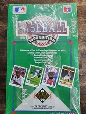 1990 Upper Deck Factory Sealed Box 36 Packs New Collectors Baseball Card Boxed