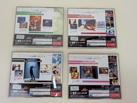 Virtua Fighter CG Portrait Vol.1 2 4 8 Set SEGA Saturn Japan OBI Sarah Jacky