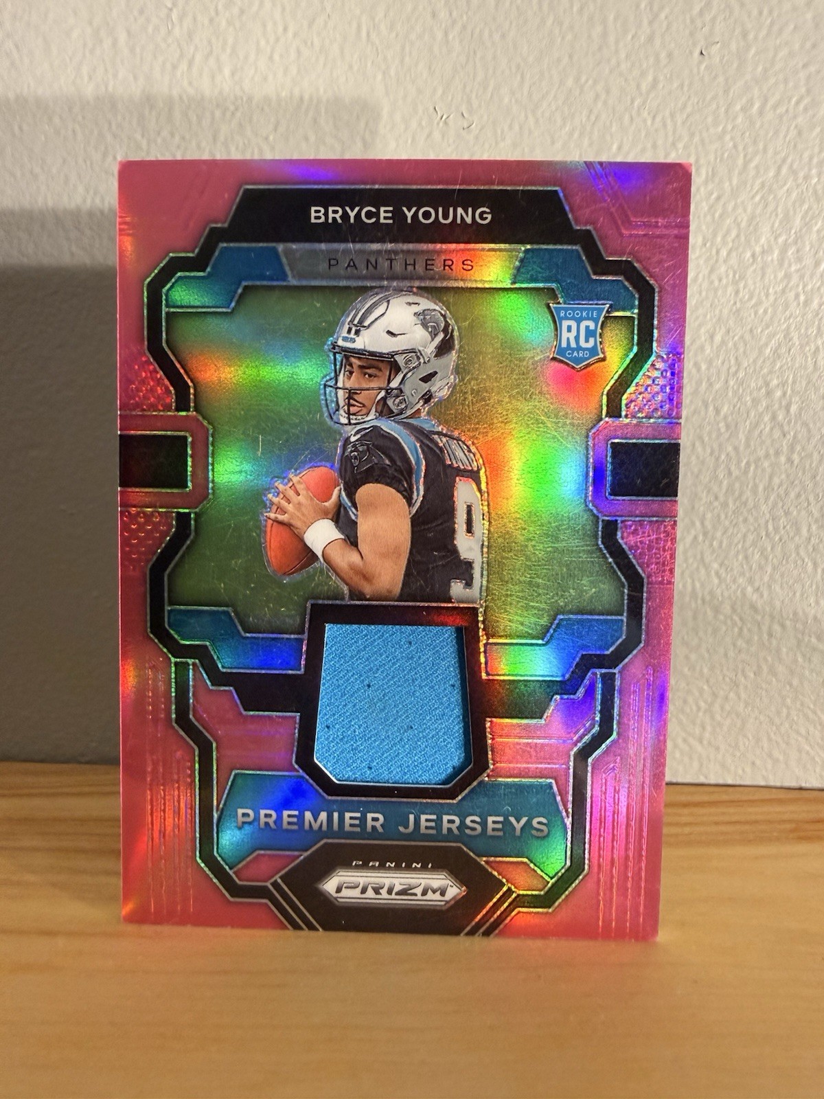 2023 Panini Prizm - Premier Jerseys Bryce Young #PJ-BY Pink Prizm (MEM, RC)