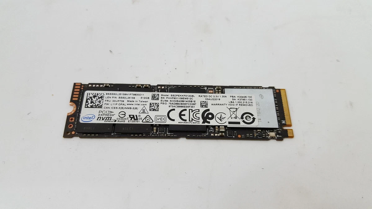 Intel M.2 Interface 512 GB Solid State Drives for sale | eBay