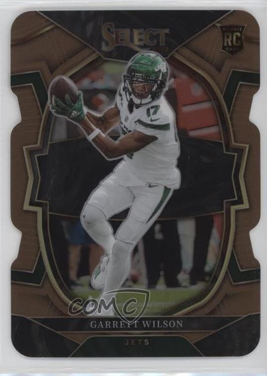 2022 Panini Select Concourse Copper Prizm Die-Cut 98/149 Garrett Wilson #88 0y9y