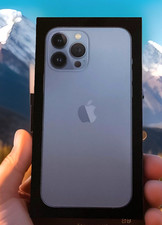 Apple iPhone 13 PRO MAX Sierra Blue 256 GB BOX ONLY PHONE IS NOT INCLUDED
