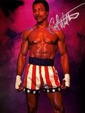 Carl Weathers, Signed 8x10 Autograph Photo, Apollo Creed, Rocky