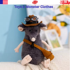 Jelly Lachlan Sad Rat Cute Soft Plush Stuffed Animal Toy 10" Brand New Gift