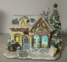 Precious Moments Hawthorne Village Christmas Tiny Treasures Toyshop 2001