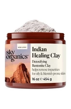 Detoxifying Bentonite Clay Facial Mask for Clear Skin 16 Ounce Pack